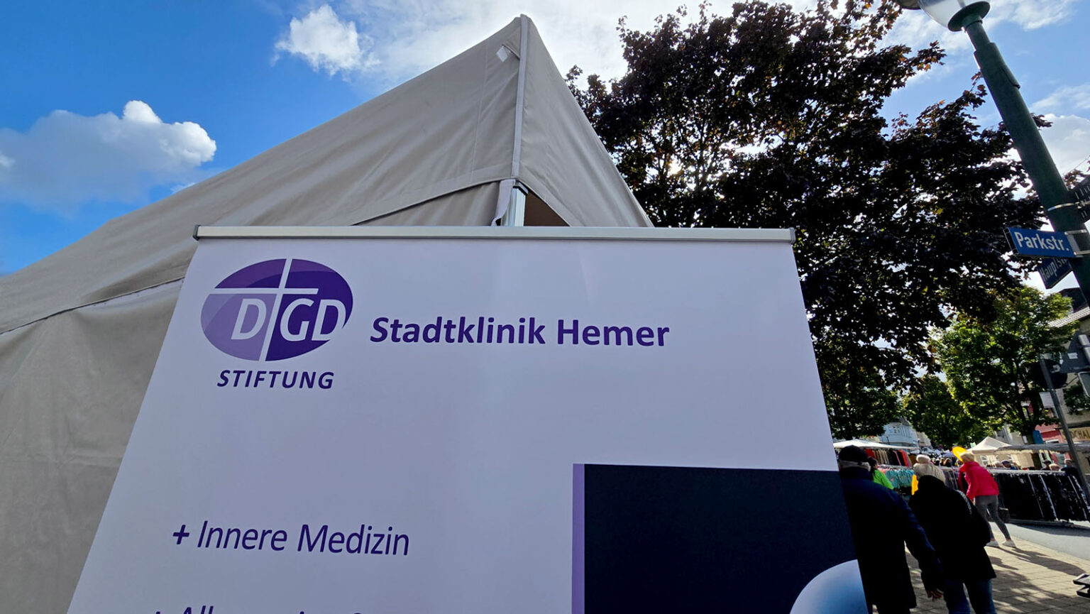 DGD-Stadtklinik Hemer bei den Hemeraner Herbsttagen 2024